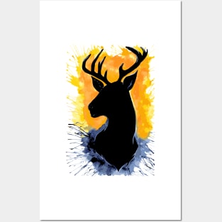 Deer Head Posters and Art